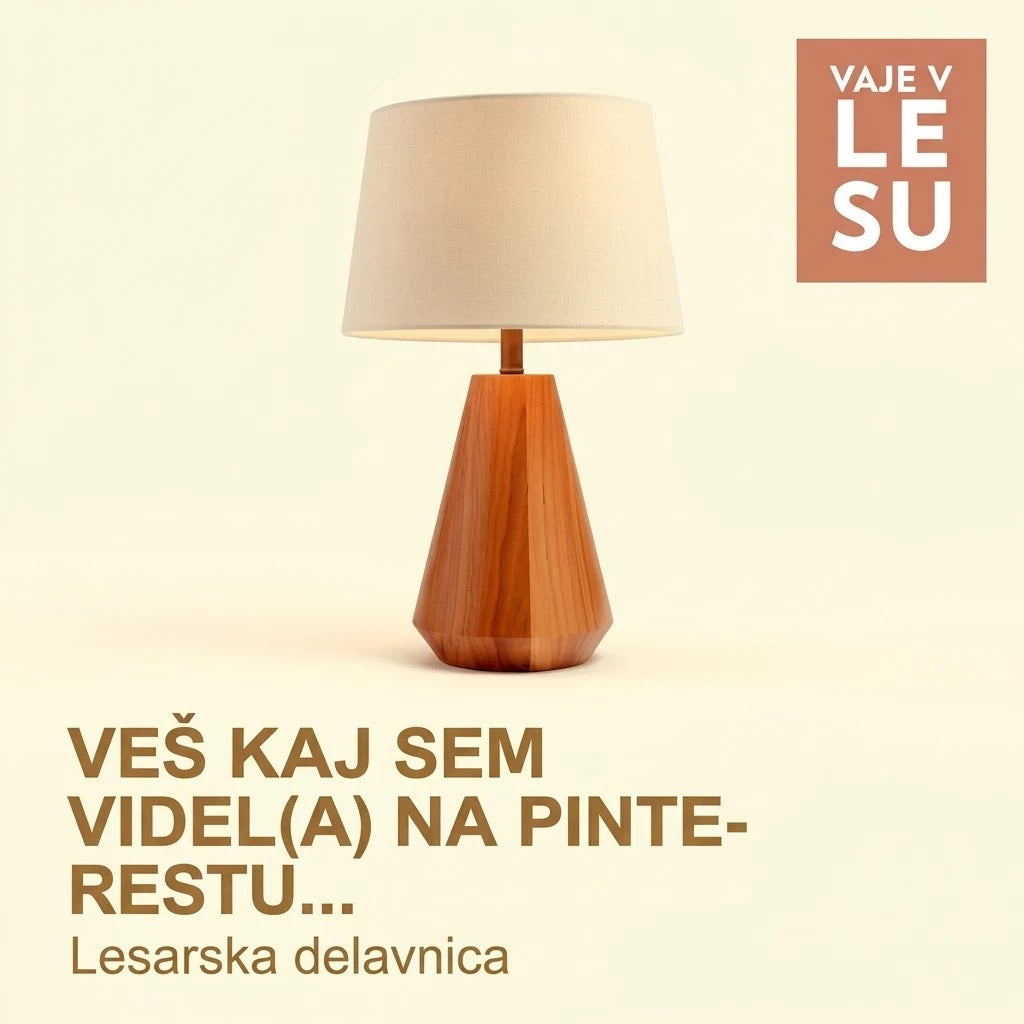 Dnevna lesarska delavnica: »Veš, kaj sem videl(a) na Pinterestu!