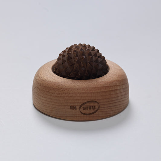 Wooden Palm and Body Massager