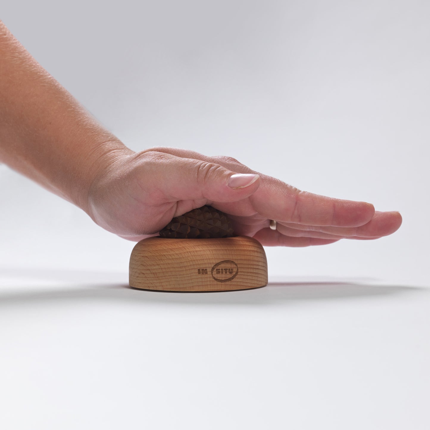 Wooden Palm and Body Massager