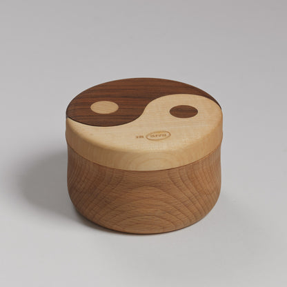 Wooden Yin-Yang Bowl