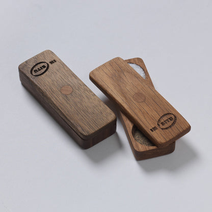 Wooden Pocket Salt Shaker