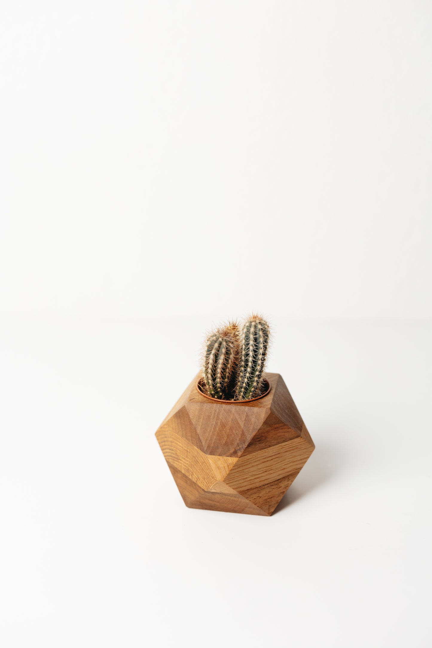 Rustic Wooden Vase