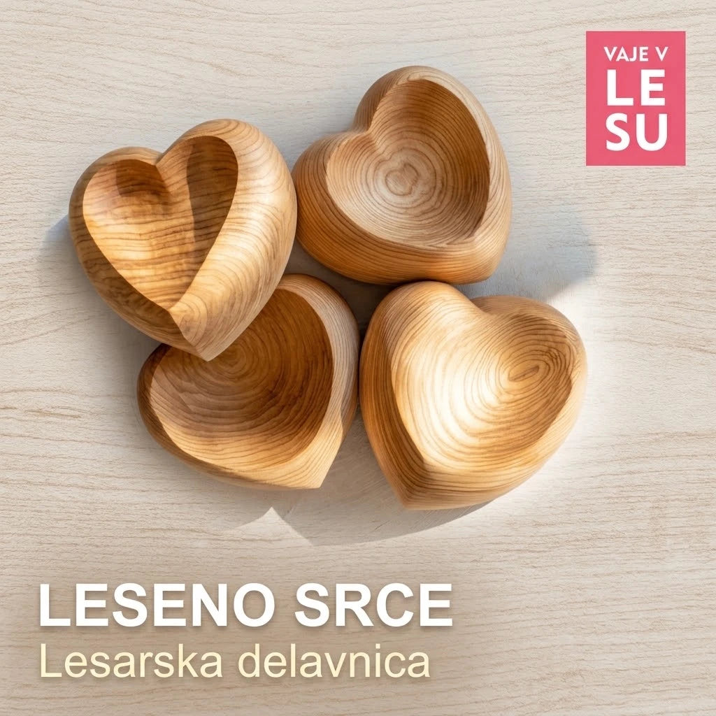 Dnevna lesarska delavnica: Leseno srce